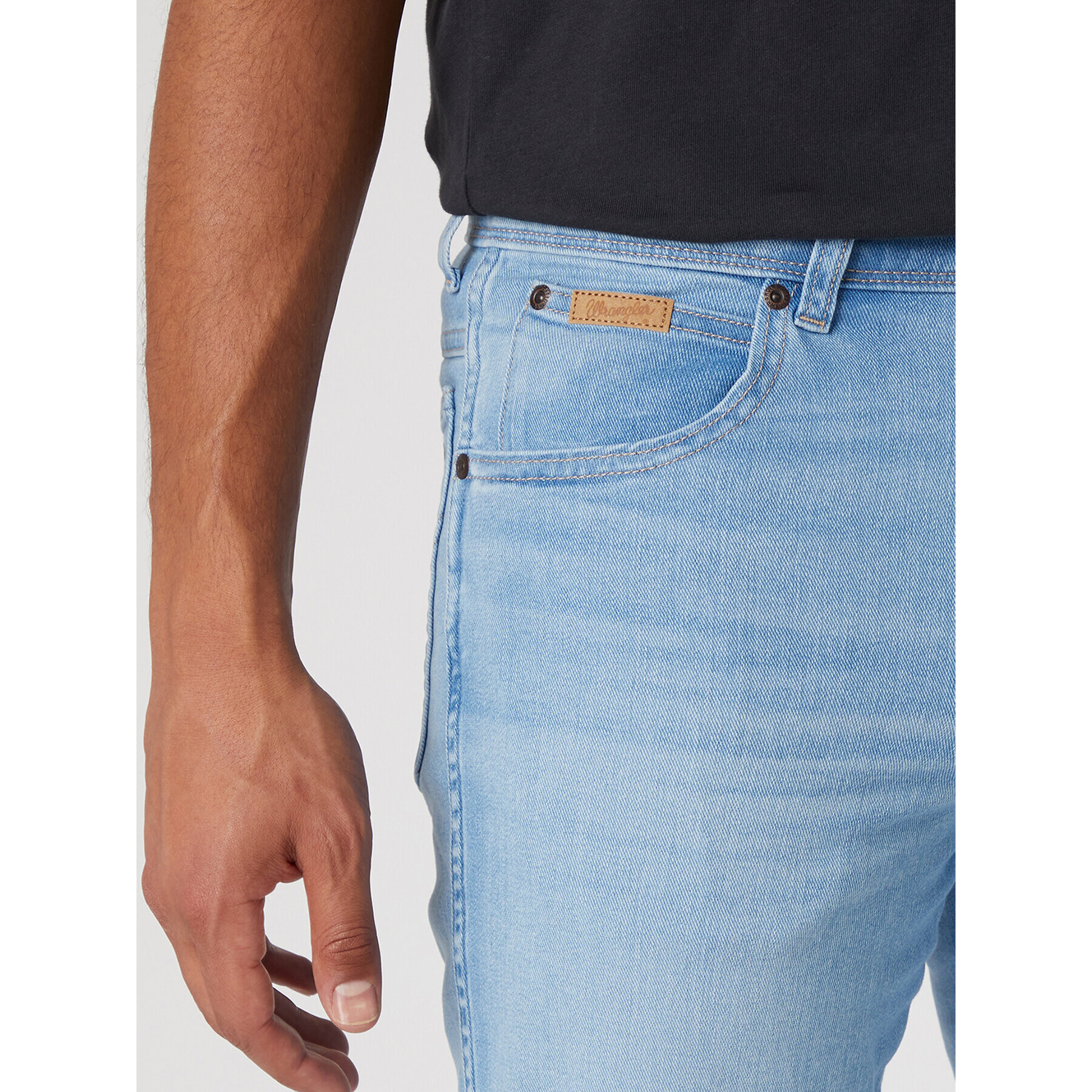 Wrangler Jeansy Texas W12SXPZ87 112330698 Modrá Authentic Slim Fit - Pepit.cz