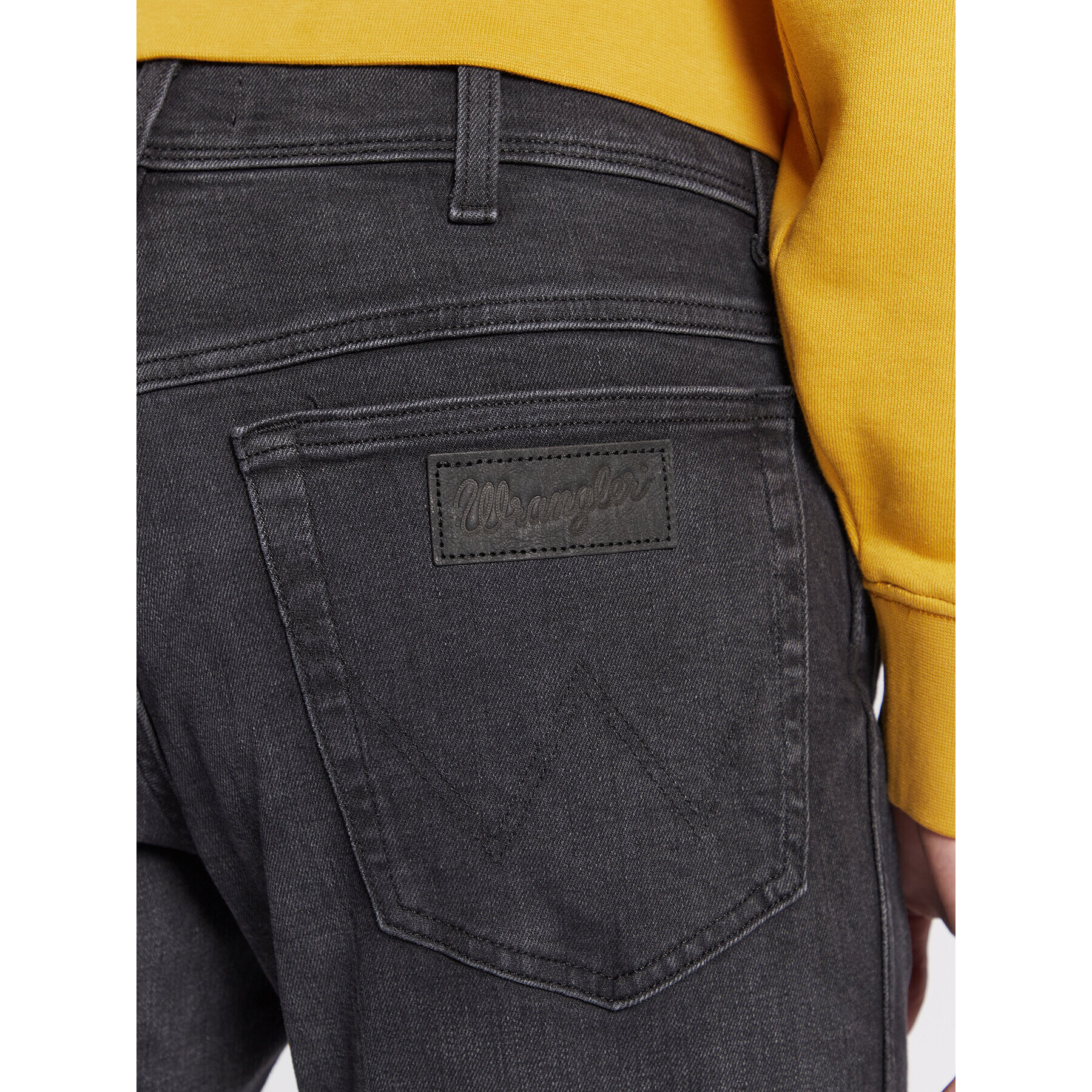 Wrangler Jeansy Texas W12T2920E 112320076 Černá Regular Fit - Pepit.cz