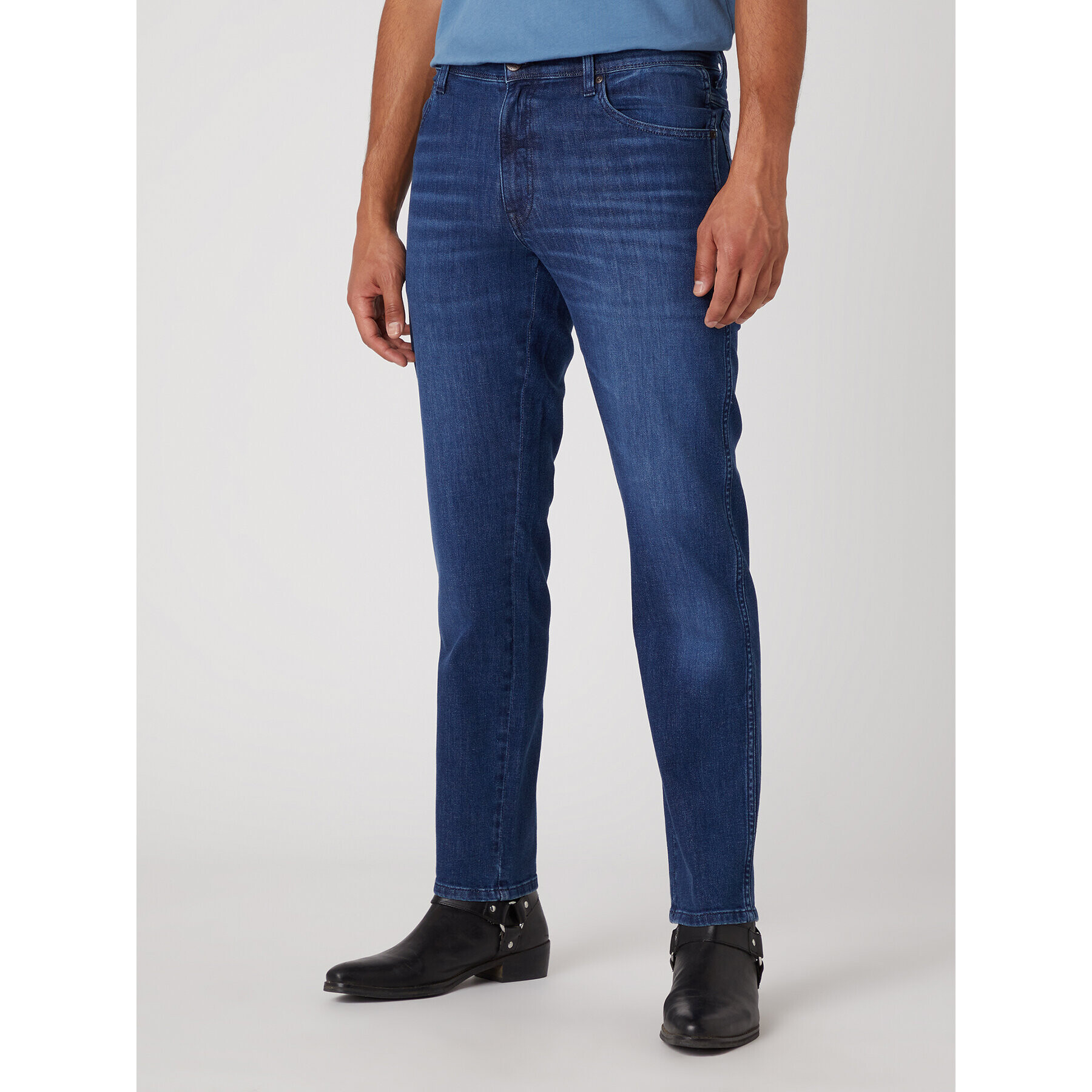 Wrangler Jeansy Texas W12SYJZ99 112334232 Modrá Slim Fit - Pepit.cz