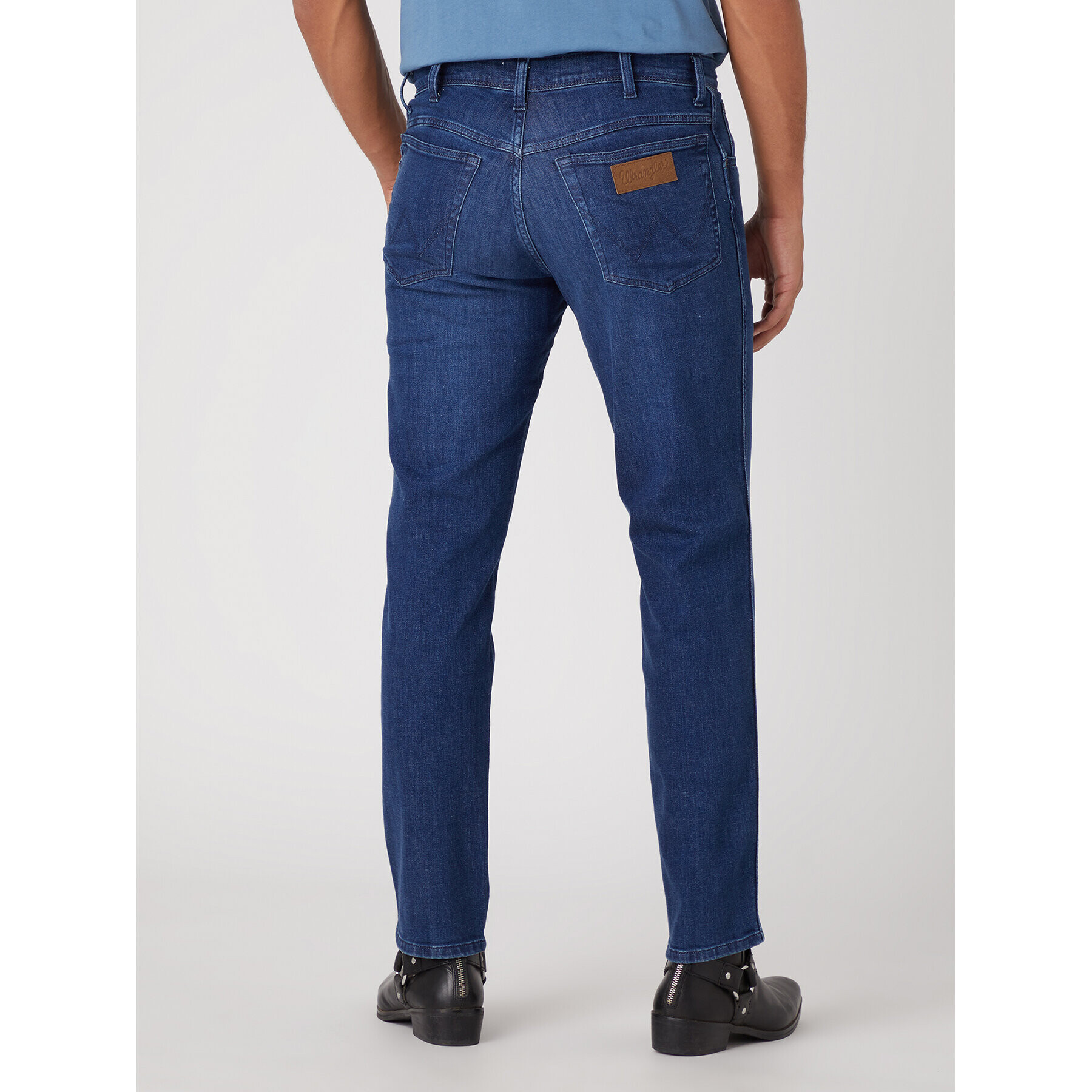 Wrangler Jeansy Texas W12SYJZ99 112334232 Modrá Slim Fit - Pepit.cz