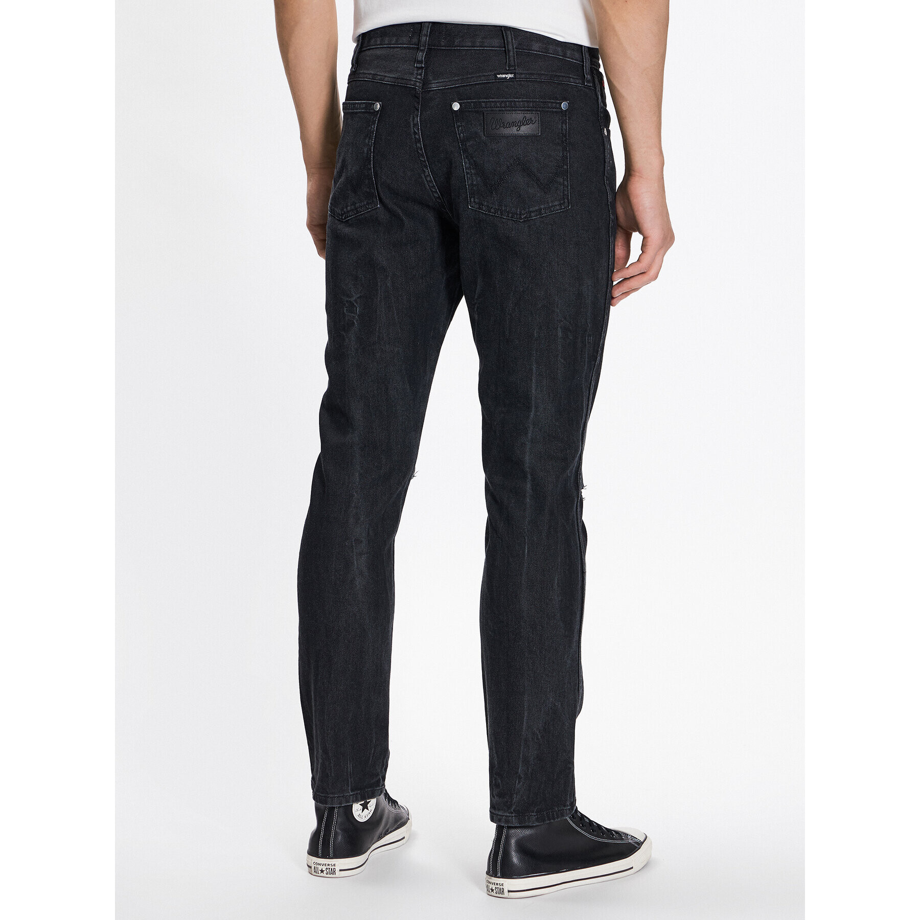 Wrangler Jeansy W18S3018O Černá Slim Fit - Pepit.cz