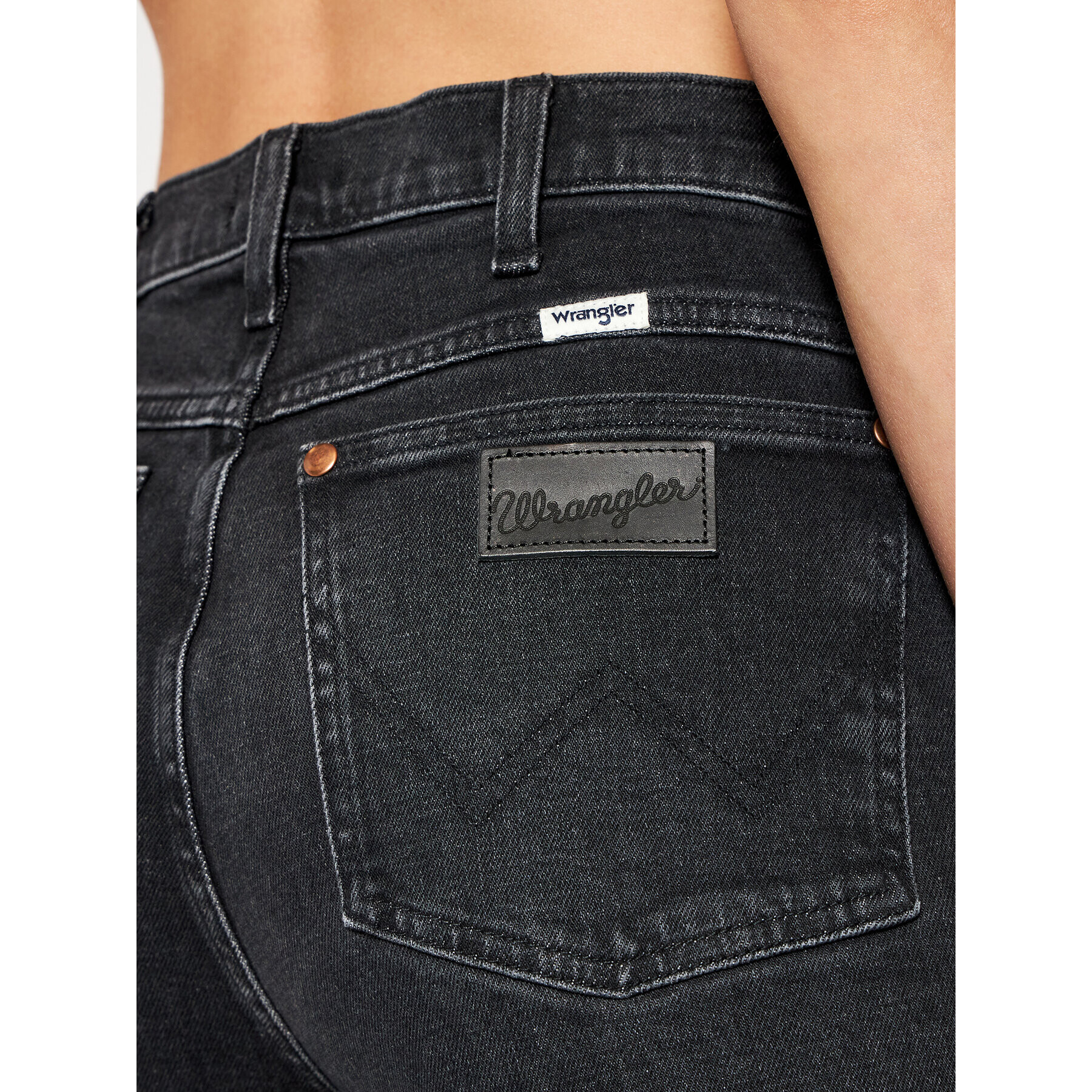 Wrangler Jeansy Wild West W2H2KO96B Černá Regular Fit - Pepit.cz