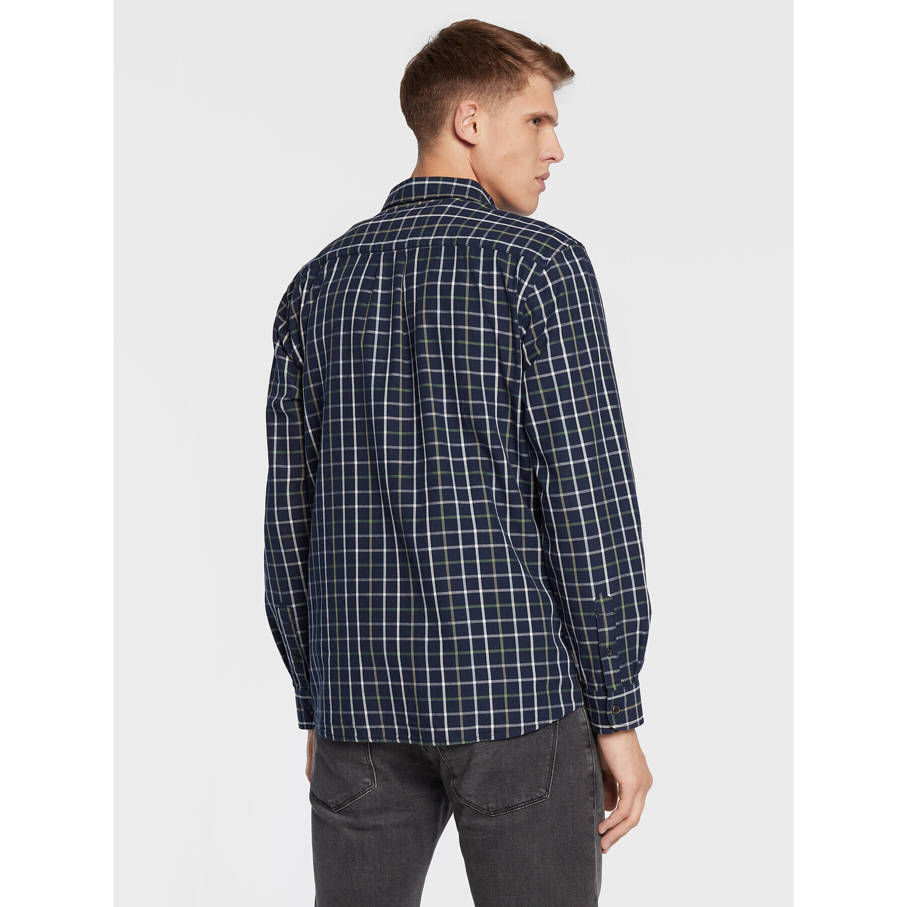 Wrangler Košile 1 Pocket W5A2MZ114 112320841 Tmavomodrá Regular Fit - Pepit.cz