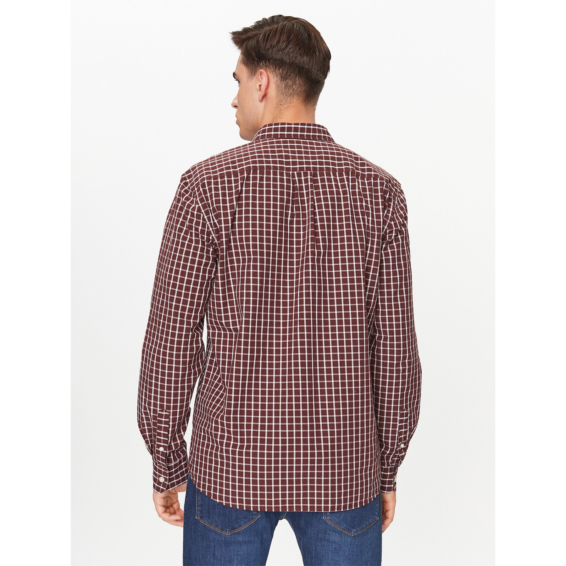 Wrangler Košile 112341053 Hnědá Regular Fit - Pepit.cz