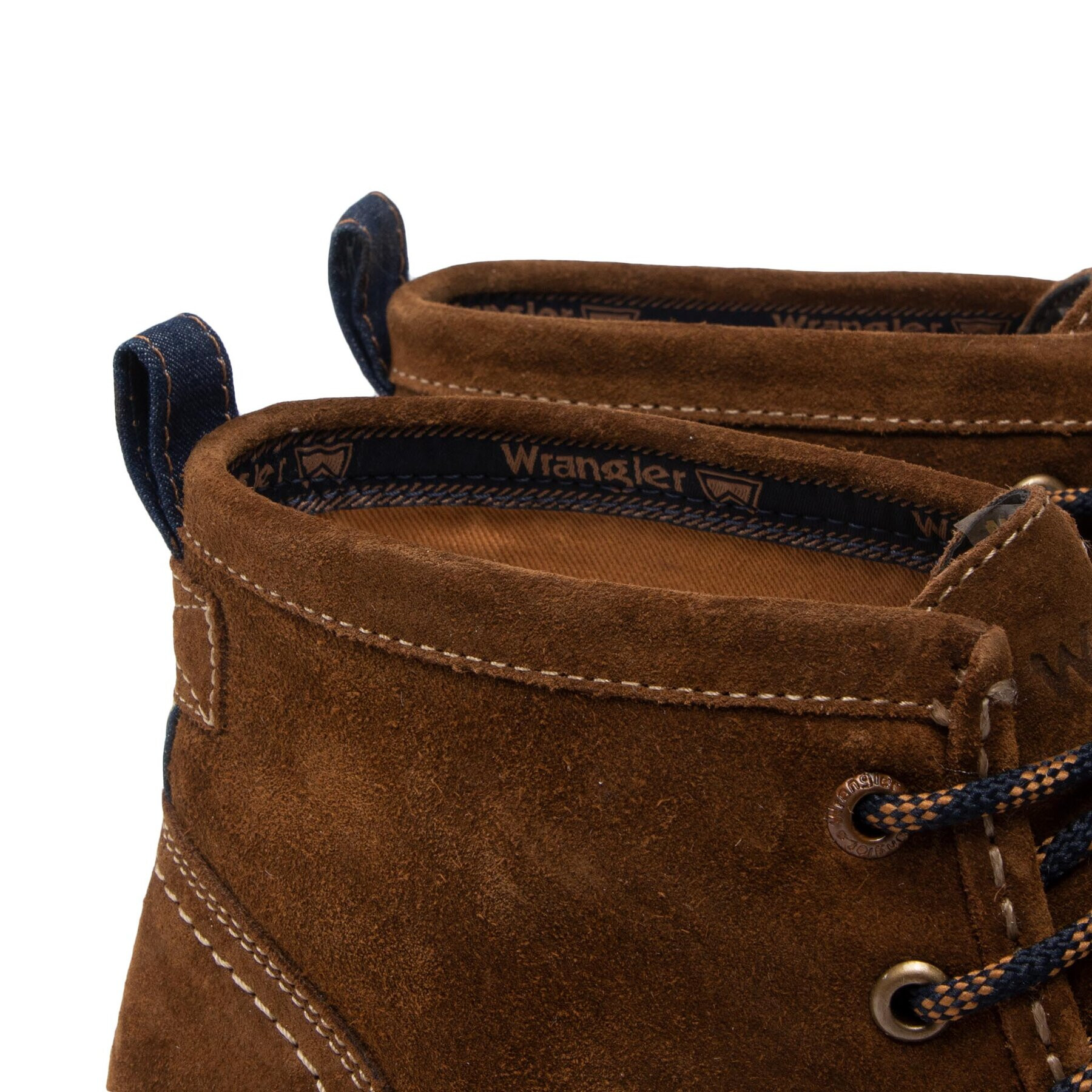 Wrangler Kotníková obuv Tank Wallabee Hnědá - Pepit.cz