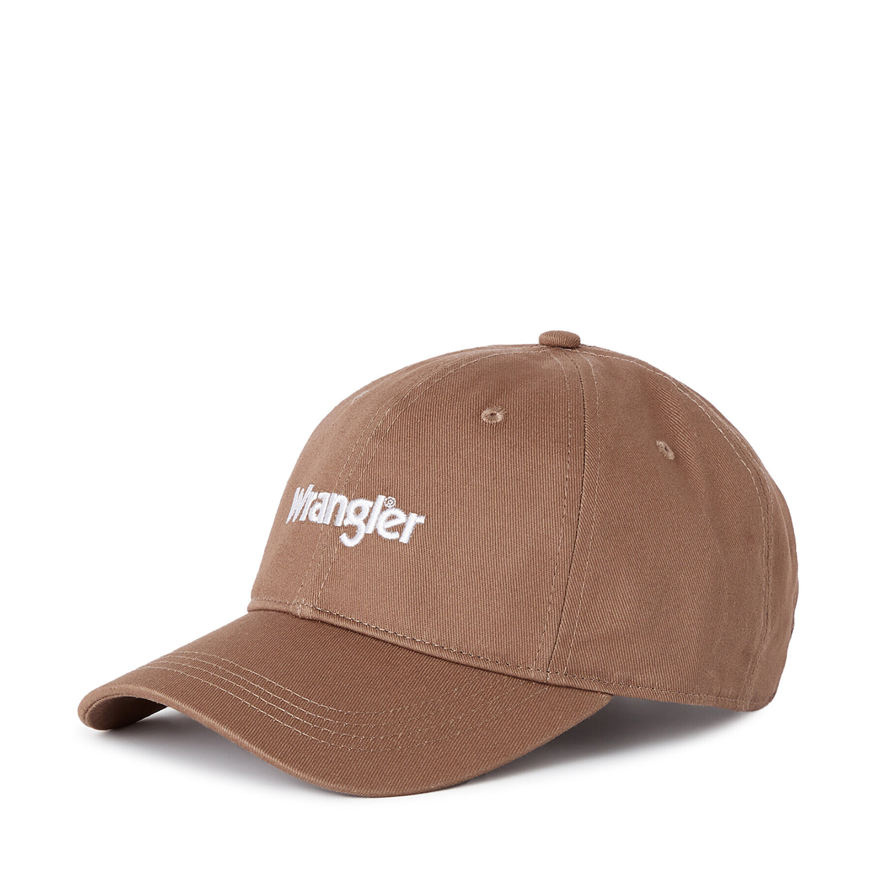 Wrangler Kšiltovka Logo Cap W0V2U5H36 Hnědá - Pepit.cz