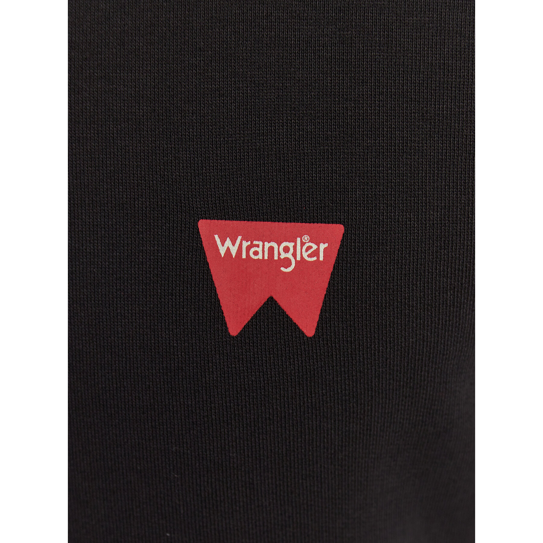 Wrangler Mikina Sign Of Crew W661HA100 112320288 Černá Regular Fit - Pepit.cz