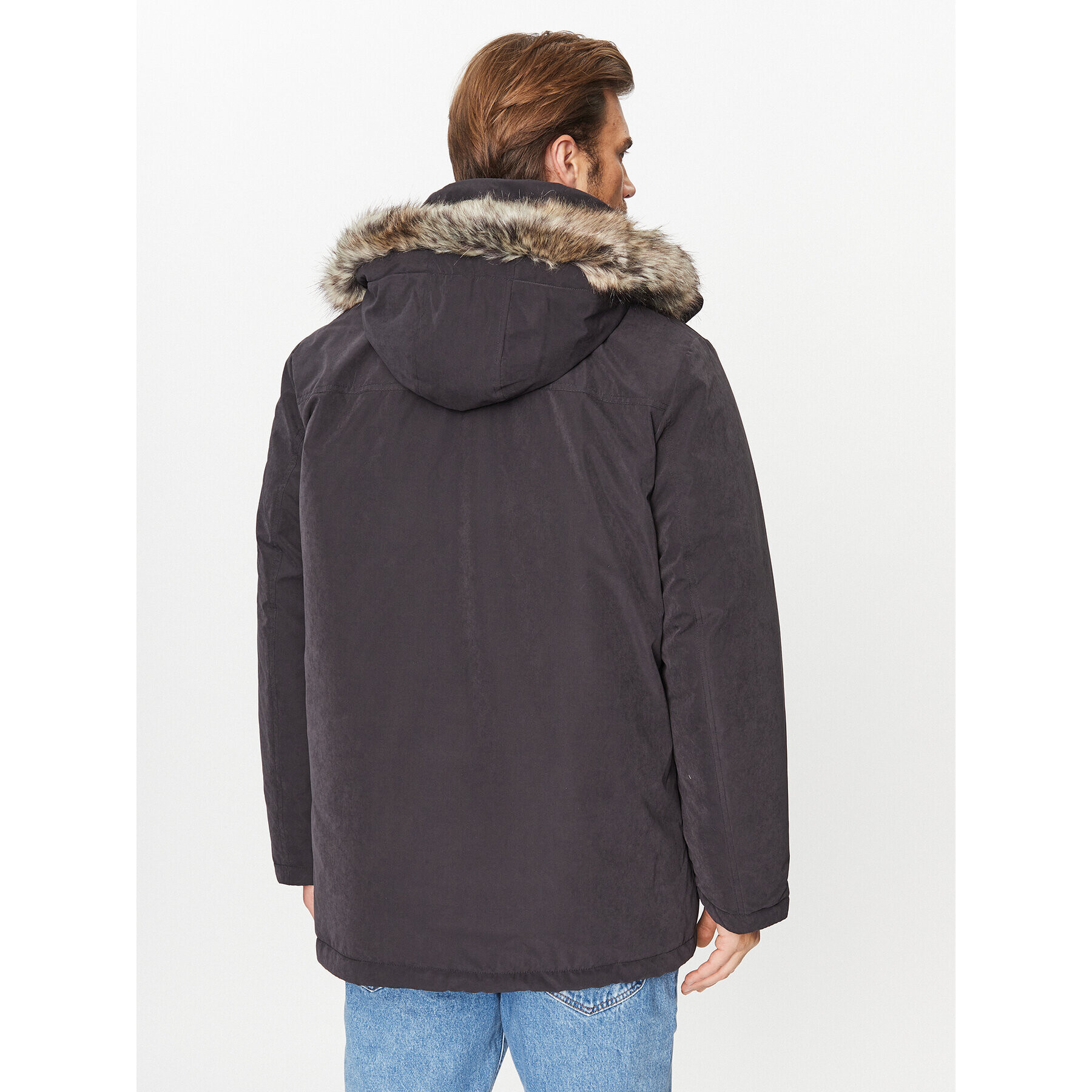 Wrangler Parka 112341094 Černá Relaxed Fit - Pepit.cz