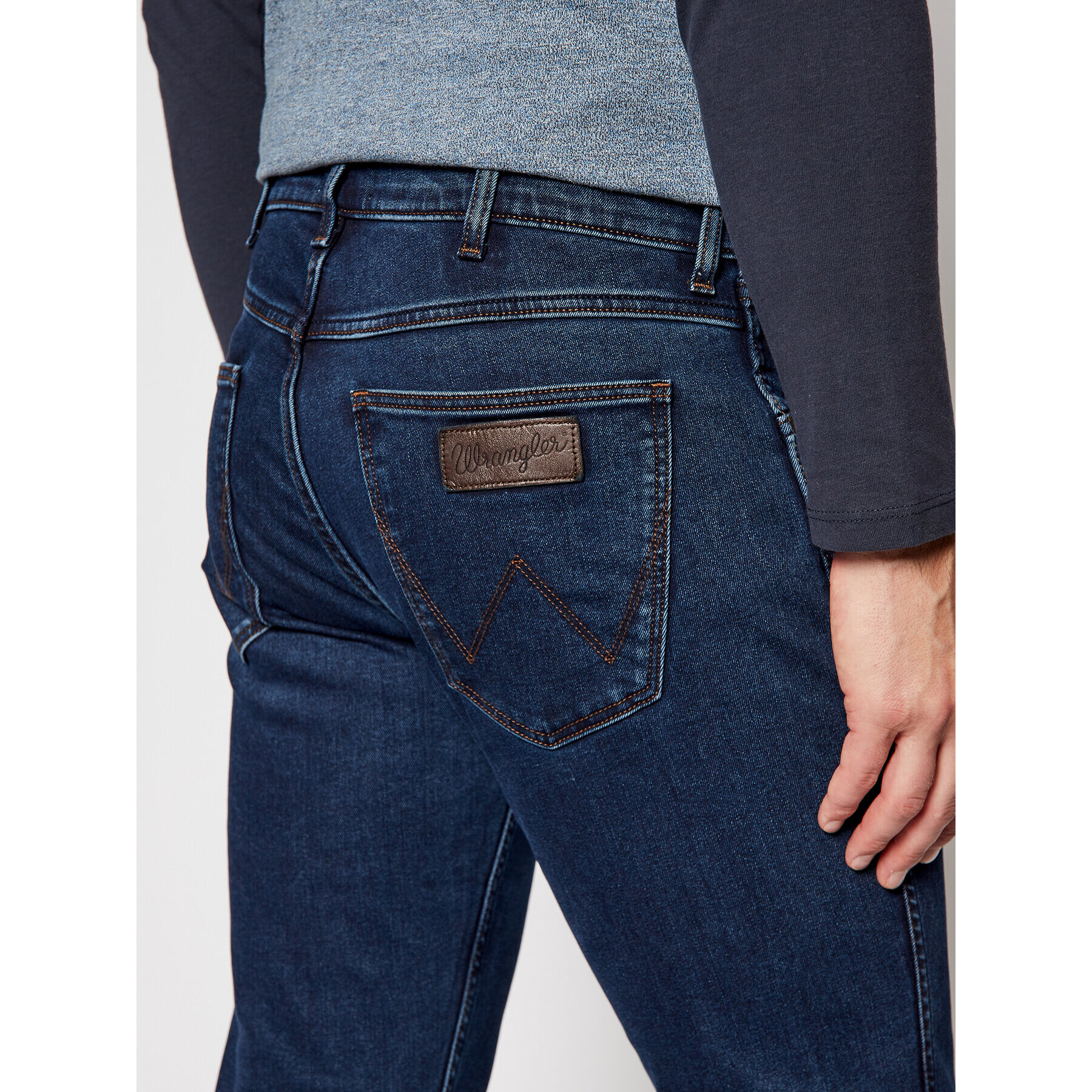 Wrangler Regular Fit džíny Greensboro W15QZ123B Tmavomodrá Regular Fit - Pepit.cz