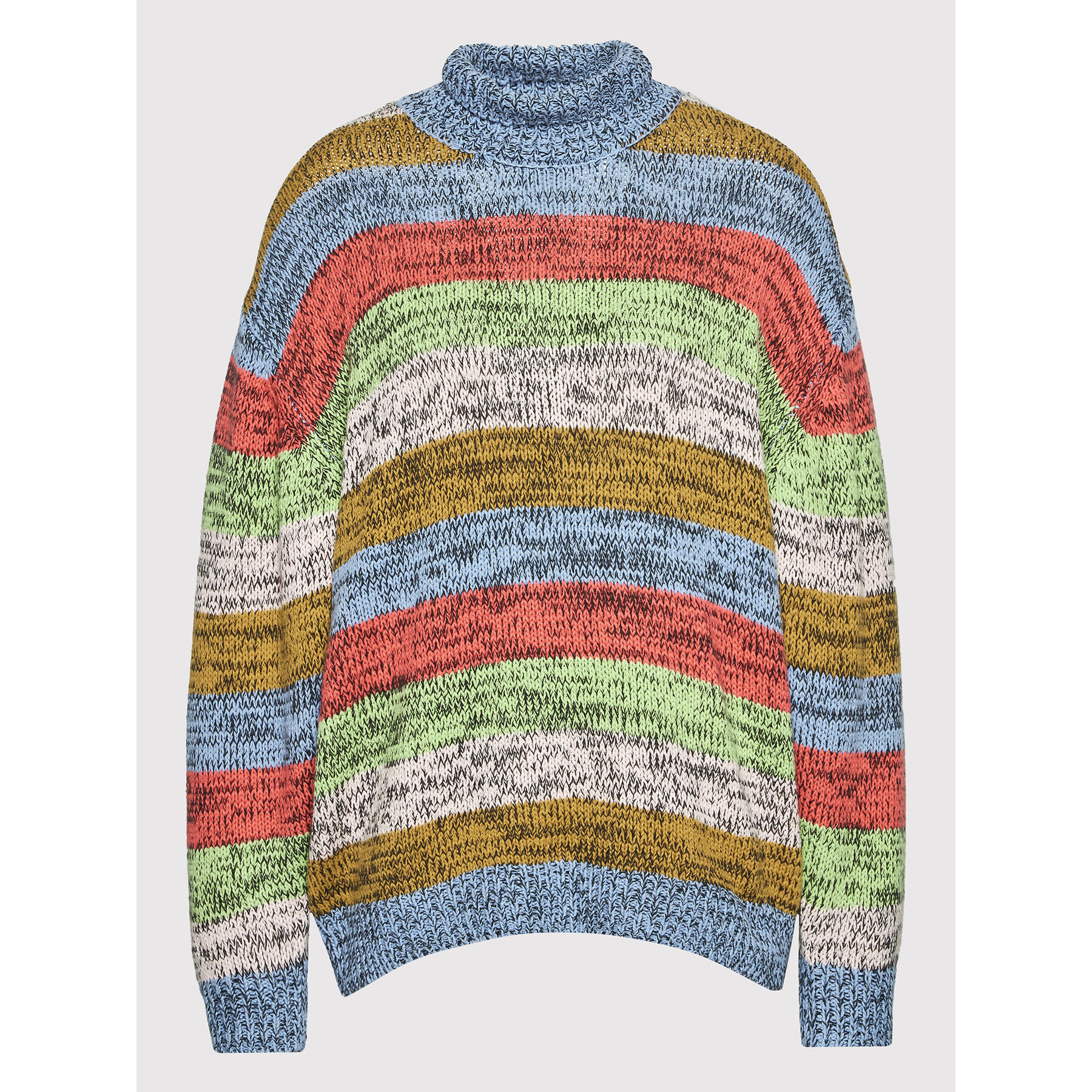 Wrangler Rolák Rainbow Knit W8P3PVXWG Barevná Relaxed Fit - Pepit.cz