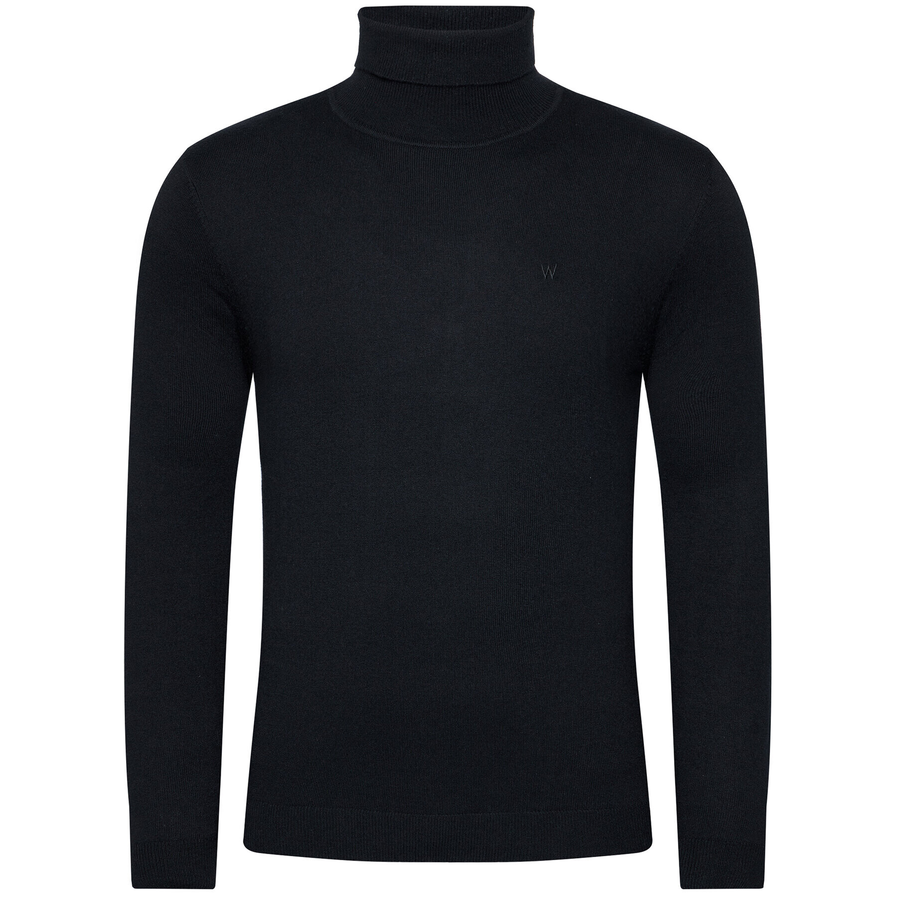 Wrangler Rolák Roll Neck Knit W8A22P100 Černá Slim Fit - Pepit.cz