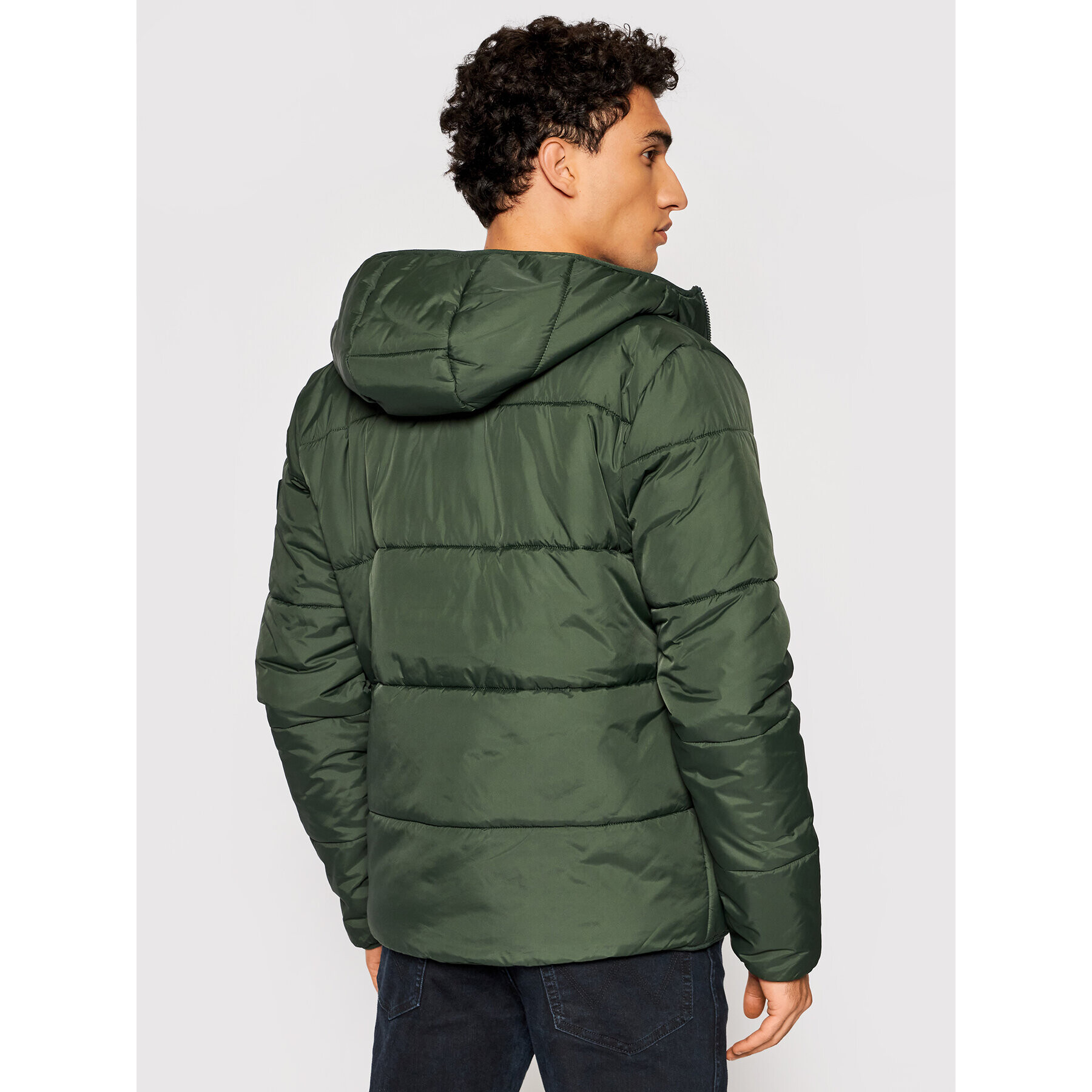 Wrangler Vatovaná bunda The Puffer W4D6WRG08 Zelená Regular Fit - Pepit.cz