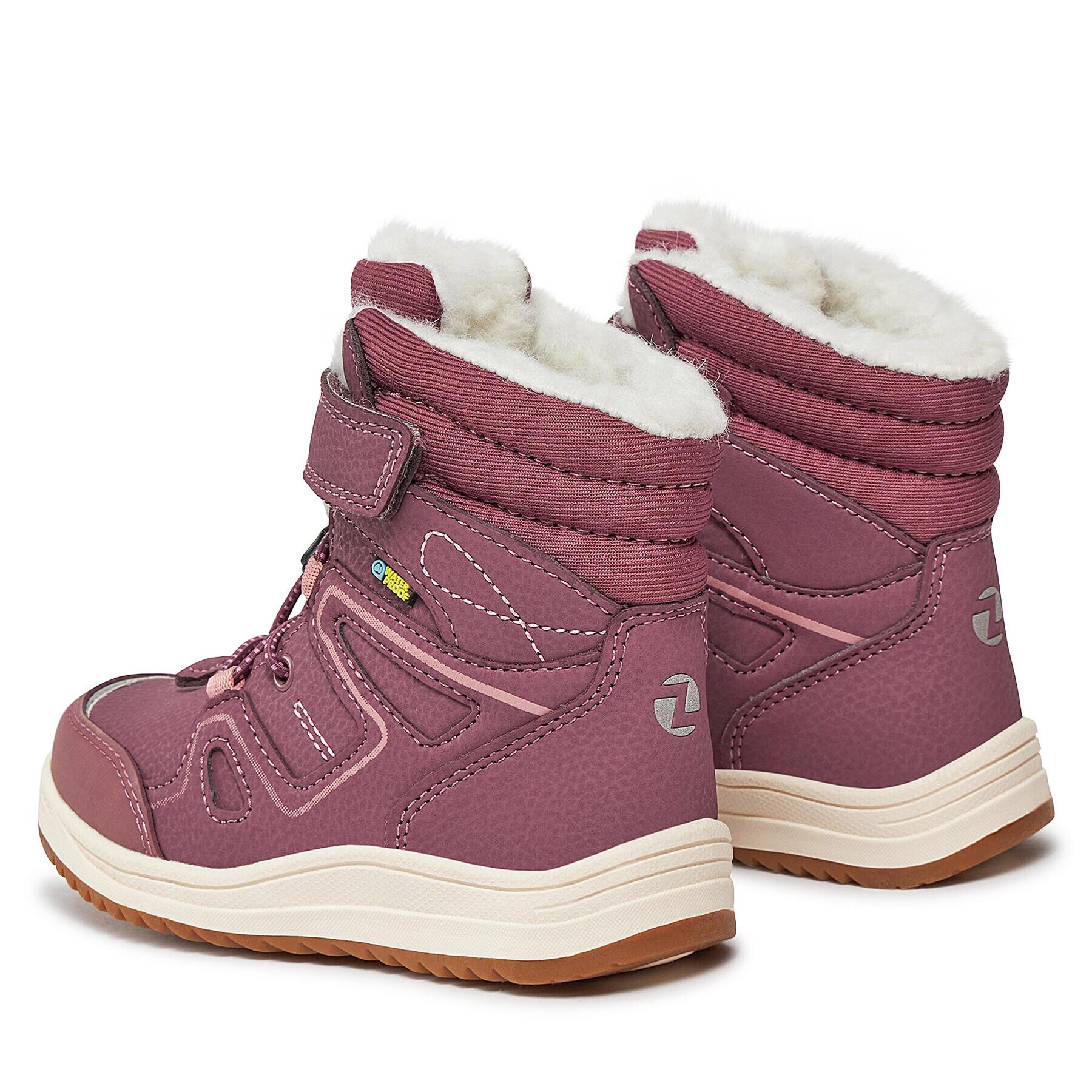 ZigZag Sněhule Rincet Kids Winterboot WP Z214266 Červená - Pepit.cz