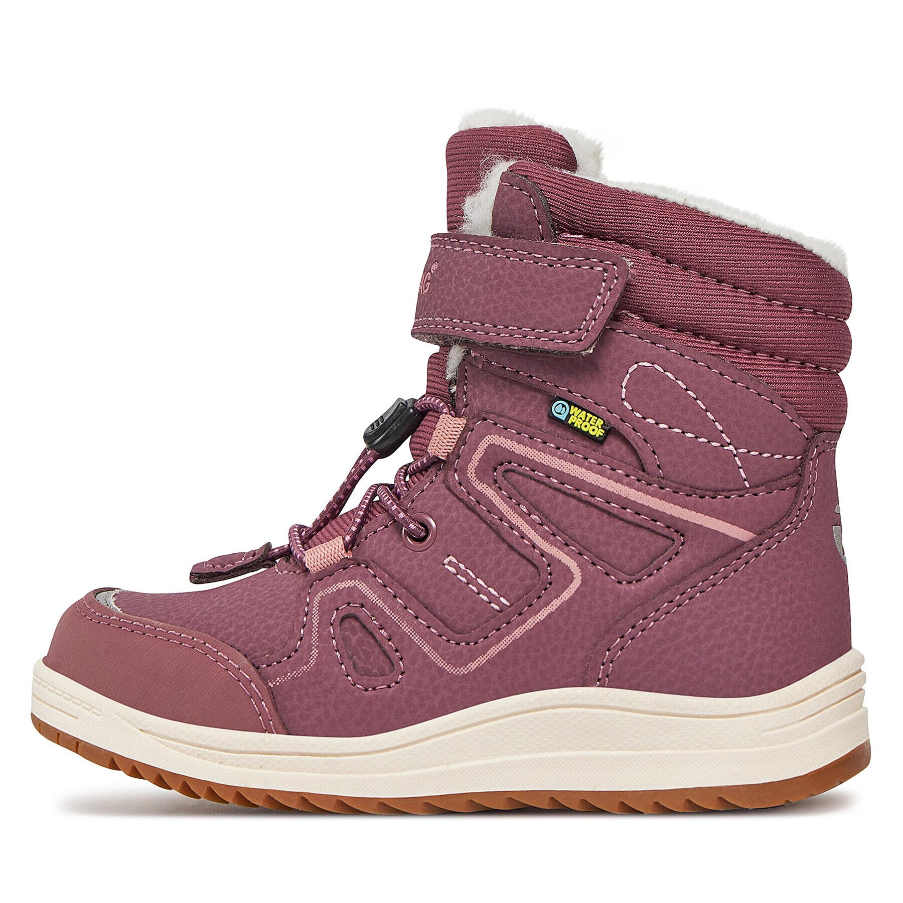 ZigZag Sněhule Rincet Kids Winterboot WP Z214266 Červená - Pepit.cz