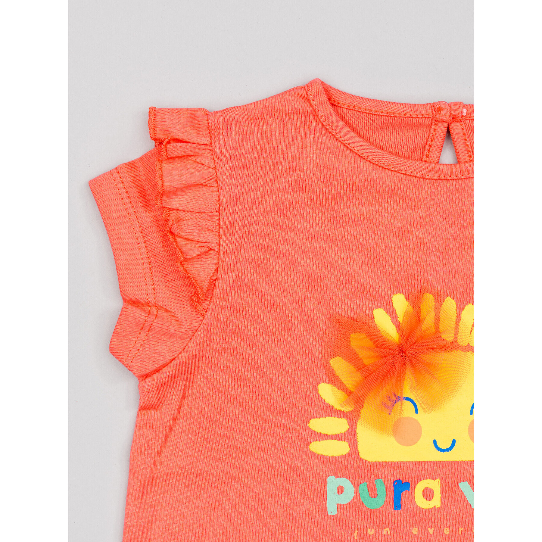 Zippy Sada T-shirt a šortky ZBGAP0602 23005 Oranžová Regular Fit - Pepit.cz