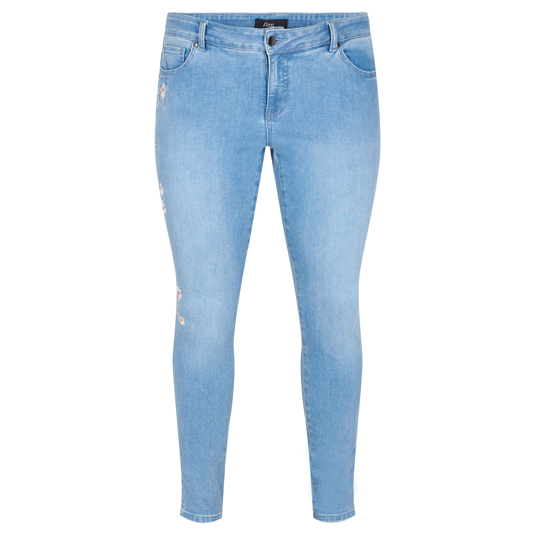 Zizzi Jeansy J10947B Modrá Extra Slim Fit - Pepit.cz