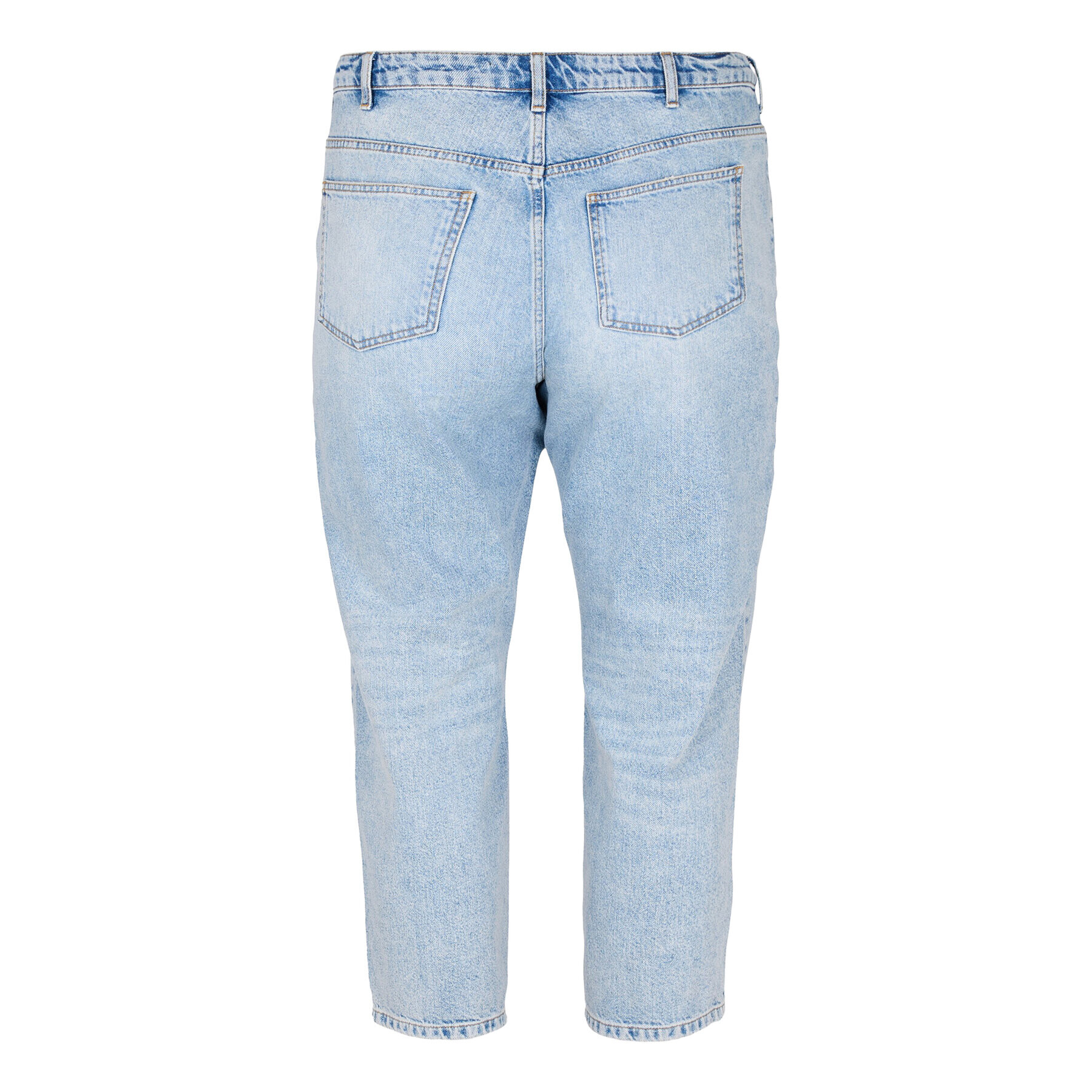 Zizzi Jeansy J10952A Modrá Straight Fit - Pepit.cz